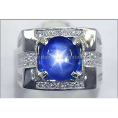 batu mulia vivid blue safir. kristal super - sps 280