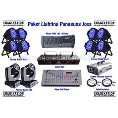 paket lighting panggung joss