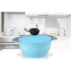 tsunara blue diamond casserole - 20 cm - biru dan 24cm