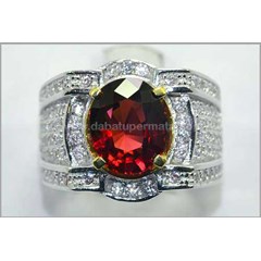 elegant rhodolite garnet no heat crystal ( rgr 012 + memo )