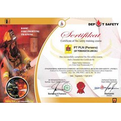 pelatihan kebakaran bersertifikat - fire safety training