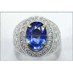 natural no heat vivid blue safir crystal, origin sri lanka ( spc 255 + memo )