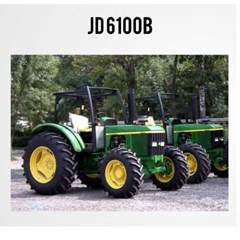 tractor john deere 6100b 110hp