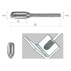 sc-42m solid carbide rotary burr, yamacut