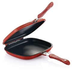 heppycall double pan alat masak 2 sisi kulit jeruk lejel happycall gratis buku resep