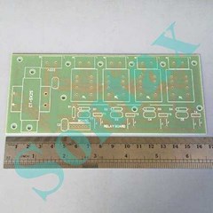 modul relay 4 pcb board fiber