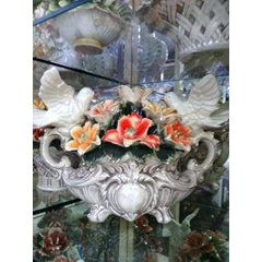 capodimonte bunga + 2 burung