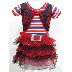 dress tutu salur - dg522