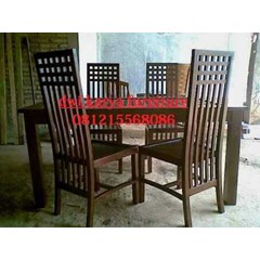 kursi makan balero kepang
