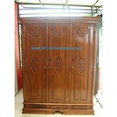 almari pakaian peluru pintu 3