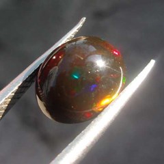 batu permata black opal asli