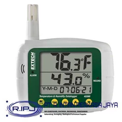 temperature and humidity datalogger extech 42280
