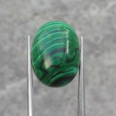 batu permata malachite motif batik