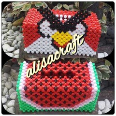 kotak tisu semangka & anggry bird