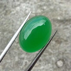 batu permata green chrysoprase