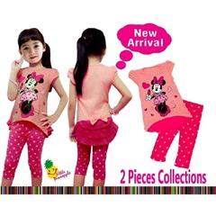 sg533/ 536 - setelan minnie mouse little pineapple