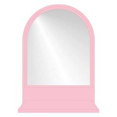cermin berkualitas villa ultima axis mirror light pink
