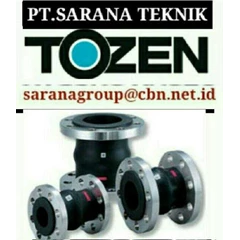 tozen rubber flexible expansion joint pt sarana valve tozen expansion joint flexible rubber