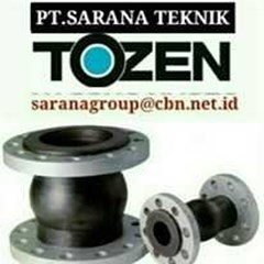 tozen rubber flexible expansion joint pt sarana valve tozen expansion joint flexible rubber