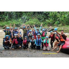 wisata arung jeram sungai elo magelang, sungai arung jeram magelang