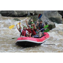 rafting progo bawah, rafting sungai progo bawah