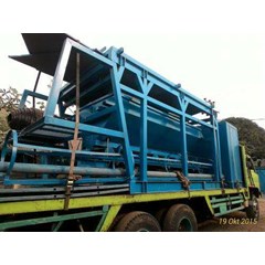 pengiriman material asphalt mixing plant tujuan palembang