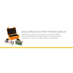 gs553 wireless battery powered display