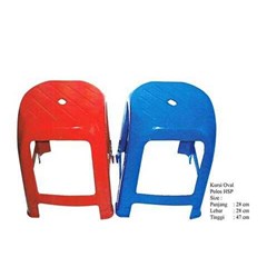kursi oval polos dx hsp