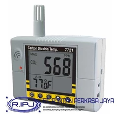 az instrument 7721 co2/ temp. meter ( wallmount type )