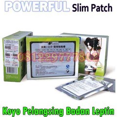 koyo pembakar lemak koyo pelangsing herbal leptin slimming patch
