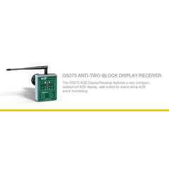 gs375 anti-two-block display/ receiver