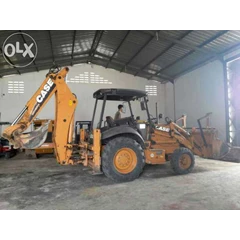 backhoe loader case 580t tahun 2012, telescopic arm, transmisi 4x4 full orisinil