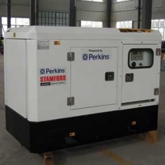  jual perkins 20 kva stamford, jual genset 20kva perkin  silent