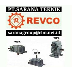 revco gear reducer pt sarana teknik worm motor gearbox
