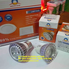 lampu led mr16 3w dan e27 5w neco soe