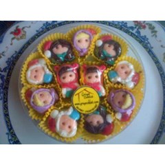 coklat praline natal kemasan toples kt02