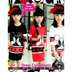 dg569/ 572 - dress mickey mouse little pineapple