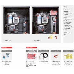 piusi fuel dispenser st box with acces 85