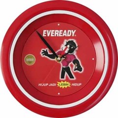 jam dinding hadiah dan partai 21.7 merah