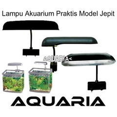 lampu akuarium • small aquarium light with holder