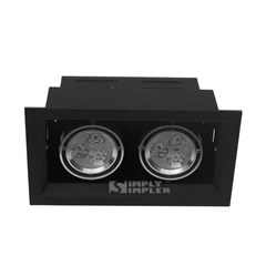 hiled grill ceiling light 2 x 3w