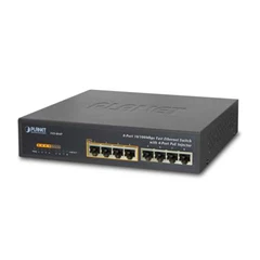 planet fsd-804p 8-port 10/ 100mbps with 4-port poe ethernet switch