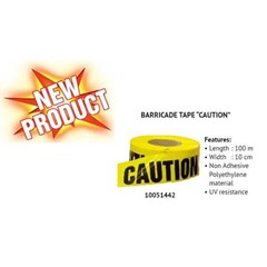 barricade tape / police line krisbow ( 10051441)