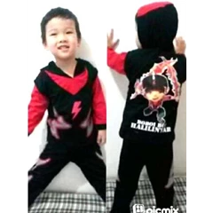 kst121 - kostum boboiboy halilintar