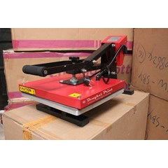 mesin press kaos merah