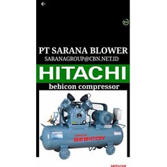 bebicon air compressor hitachi pt, sarana blower compressor