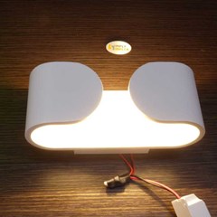 lampu dinding wall led 6w model 