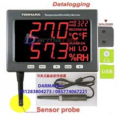 tenmars tm185d humidity/ temp. datalogger