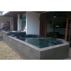 kolam 4.5 x 2.8 x 1 meter