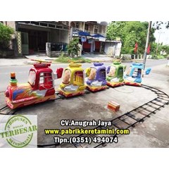 kereta mini rel full fiber model helikopter